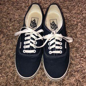 Navy Blue Vans Shoes